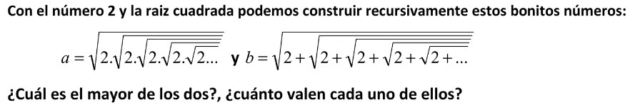 2 y raices cuadradas 1