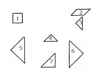 Acertijos de tangram 1