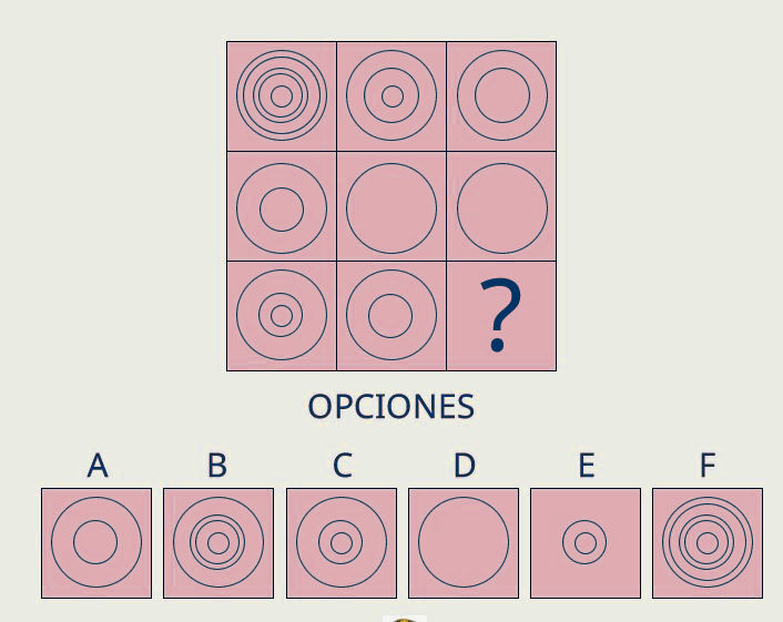 Puzzle completa la tabla logica 1