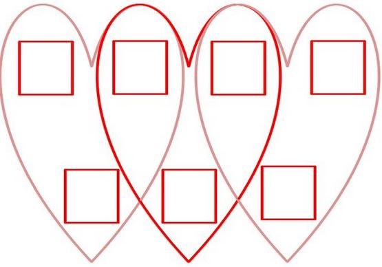 Corazones y numeros 2