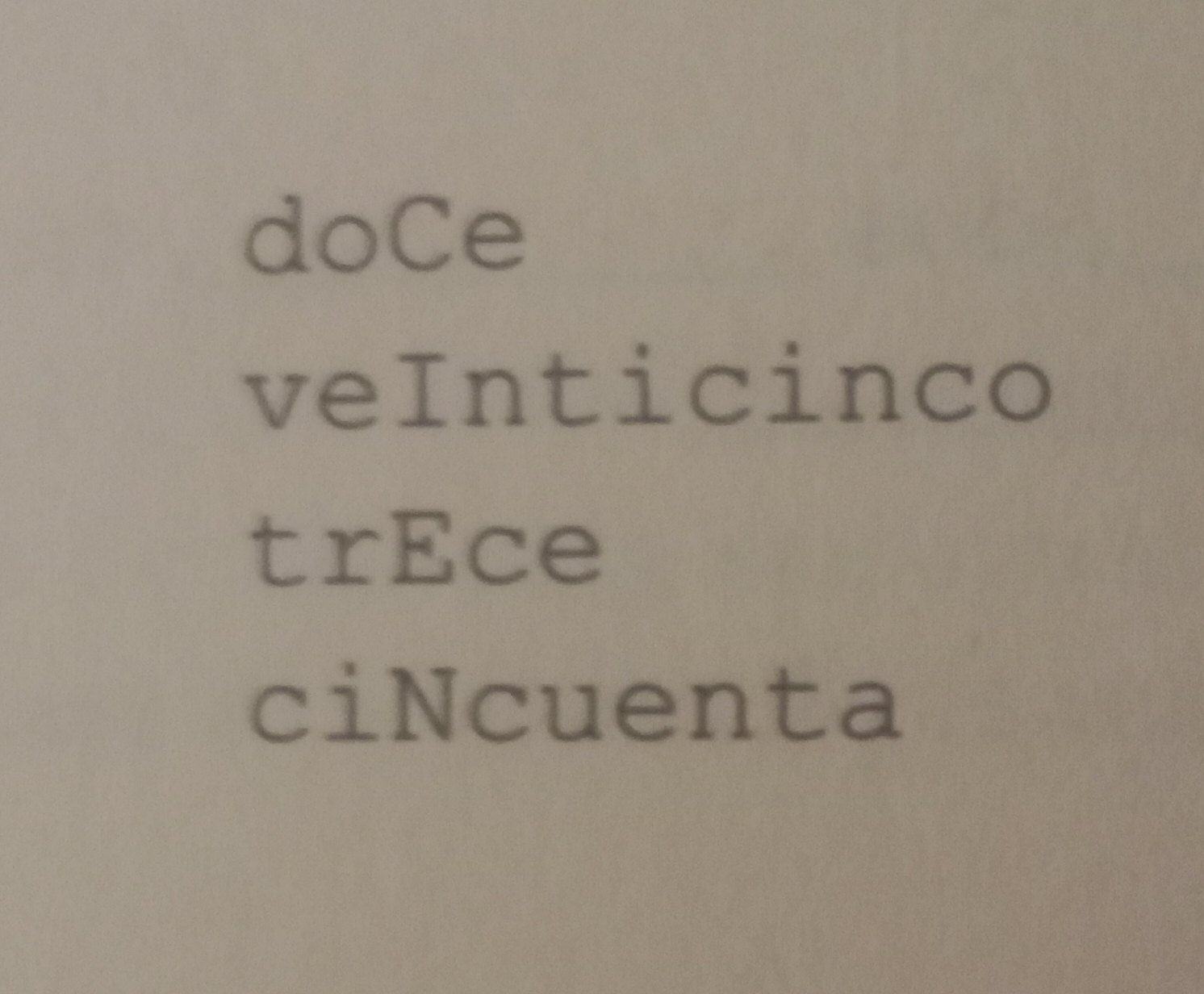 El acrostico mas grande 1