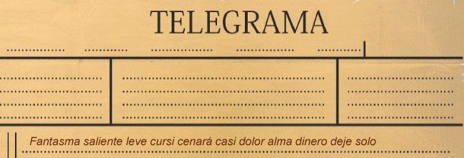 El telegrama 1