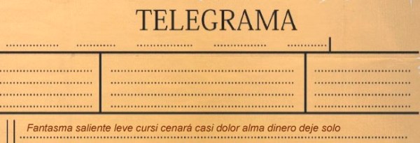 El telegrama 2