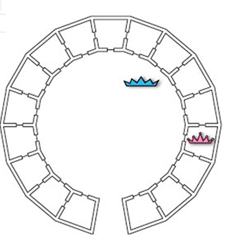 Encuentra a la princesa acertijo de logica 1