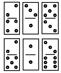 Acertijo fichas de domino 1