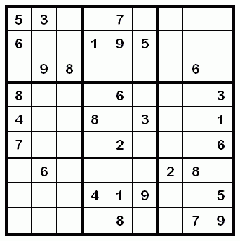 Jugar al sudoku online 2