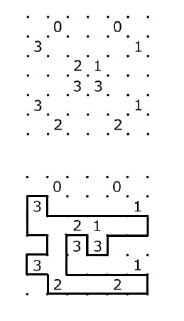 Puzzle une los puntos 2 3