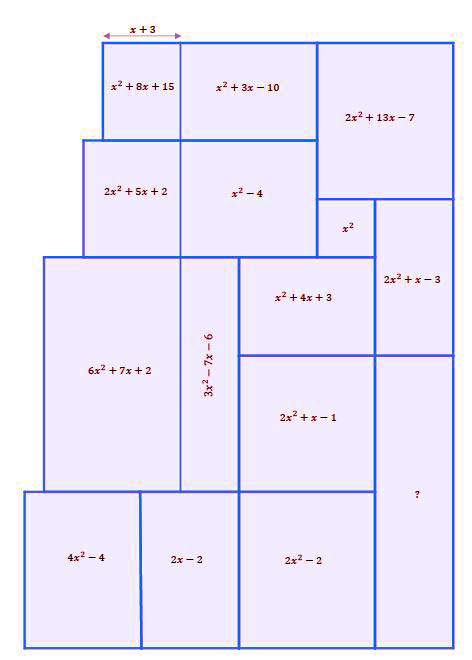 Puzzles de areas cuadraticas 1