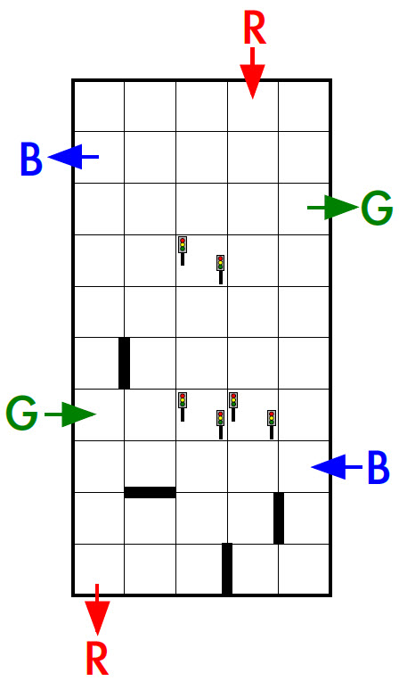 Trafico cruzado puzzle 1