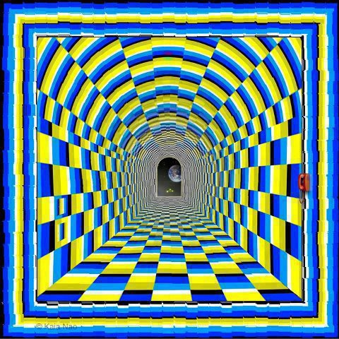 Tunel en movimiento ilusion 1