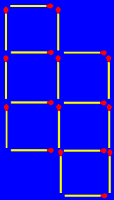 Unos acertijos de cerillas 7