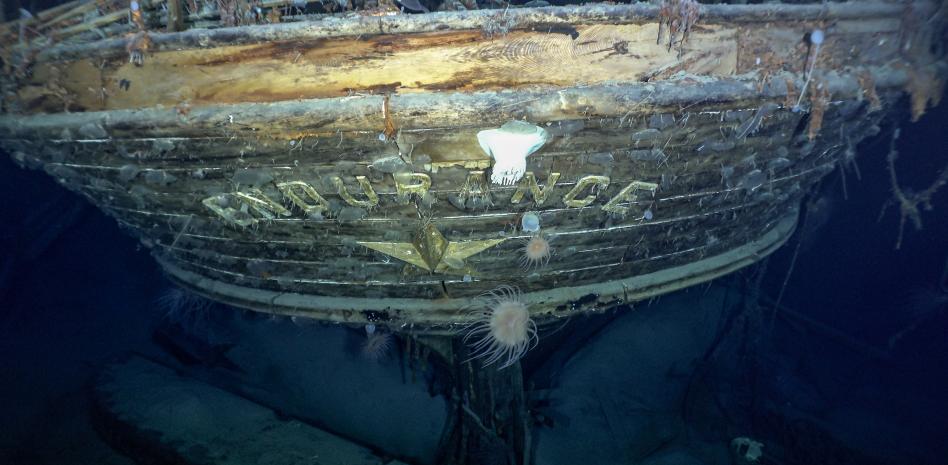 El hallazgo del barco Endurance bajo el hielo