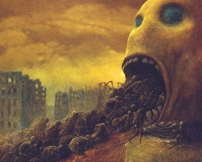 Cultura zdzislaw beksinski el artista que pinta sus pesadillas 4