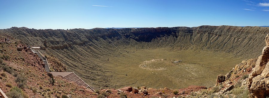 Curiosidades el gigantesco crater de impacto de meteorito 2