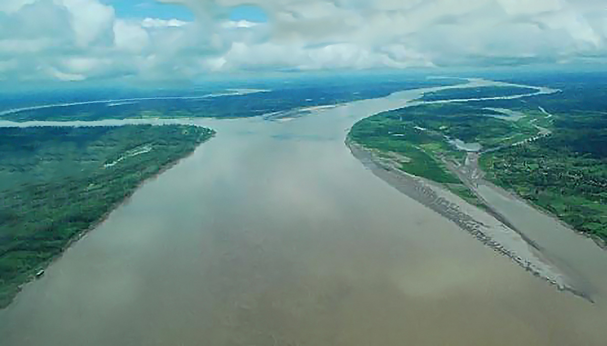 Naturaleza el rio amazonas es increible 2