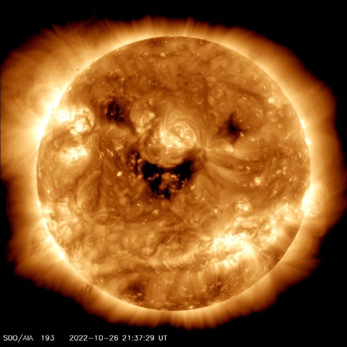 Curiosidades la foto del sol sonriendo 1