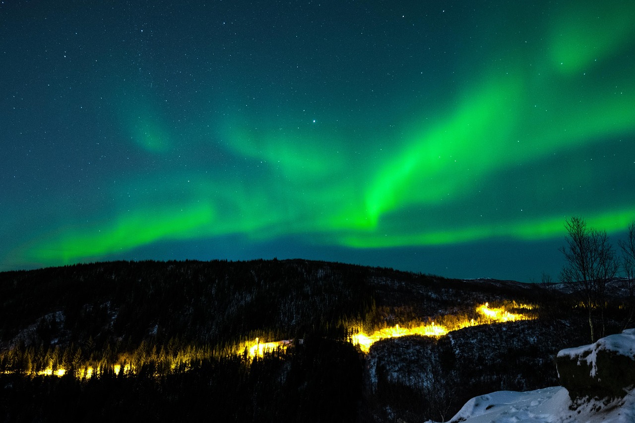 Curiosidades las auroras boreales tambien se vieron en espana 1