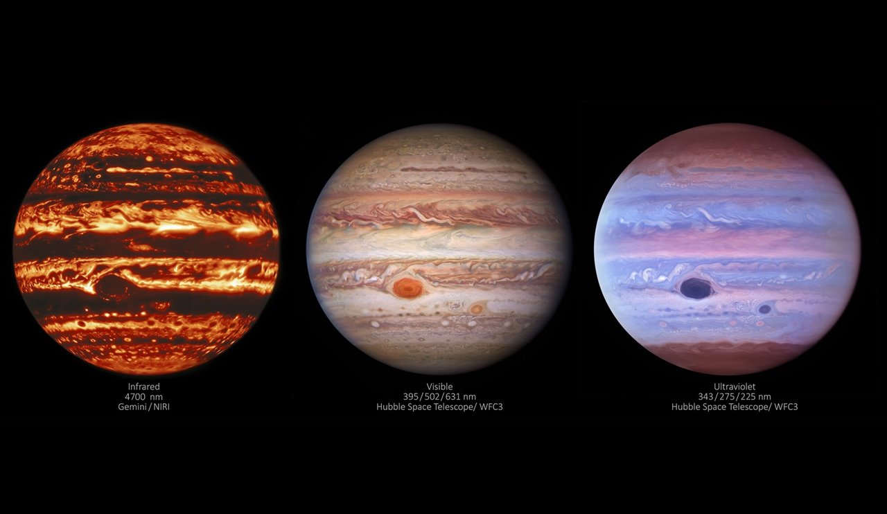 Tecnologia las imagenes de jupiter a todo color 1