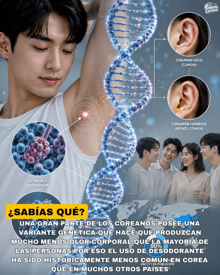 🚨🇰🇷🧴😳 MUCHOS COREANOS DEL ESTE ASIÁTICO PRODUCEN MENOS OLOR CORPORAL QUE LA MAYORÍA DE LAS PERSONAS