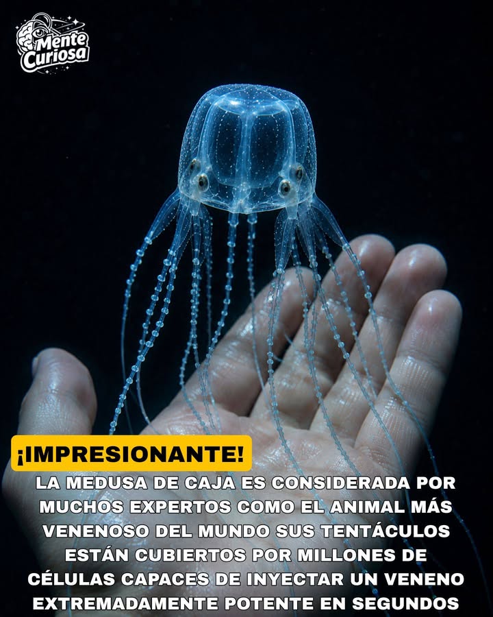 🚨🐙☠️😳 EL ANIMAL MÁS VENENOSO DEL MUNDO CABE EN LA PALMA DE TU MANO