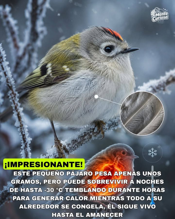 🚨🐦❄️😳 EXISTE UN PÁJARO TAN PEQUEÑO QUE PESA CASI LO MISMO QUE UNA HOJA DE PAPEL