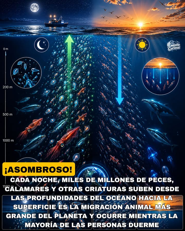 🚨🌍💨😳 LA MAYOR MIGRACIÓN ANIMAL DEL PLANETA NO OCURRE EN TIERRA NI EN EL CIELO