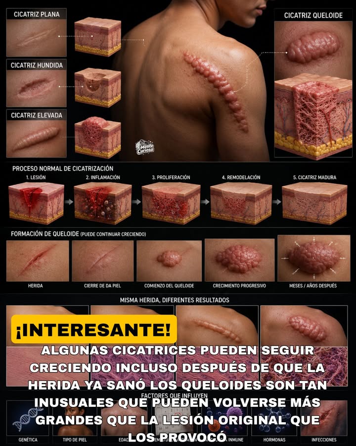 🚨🩹😳 NO TODAS LAS CICATRICES SANAN IGUAL