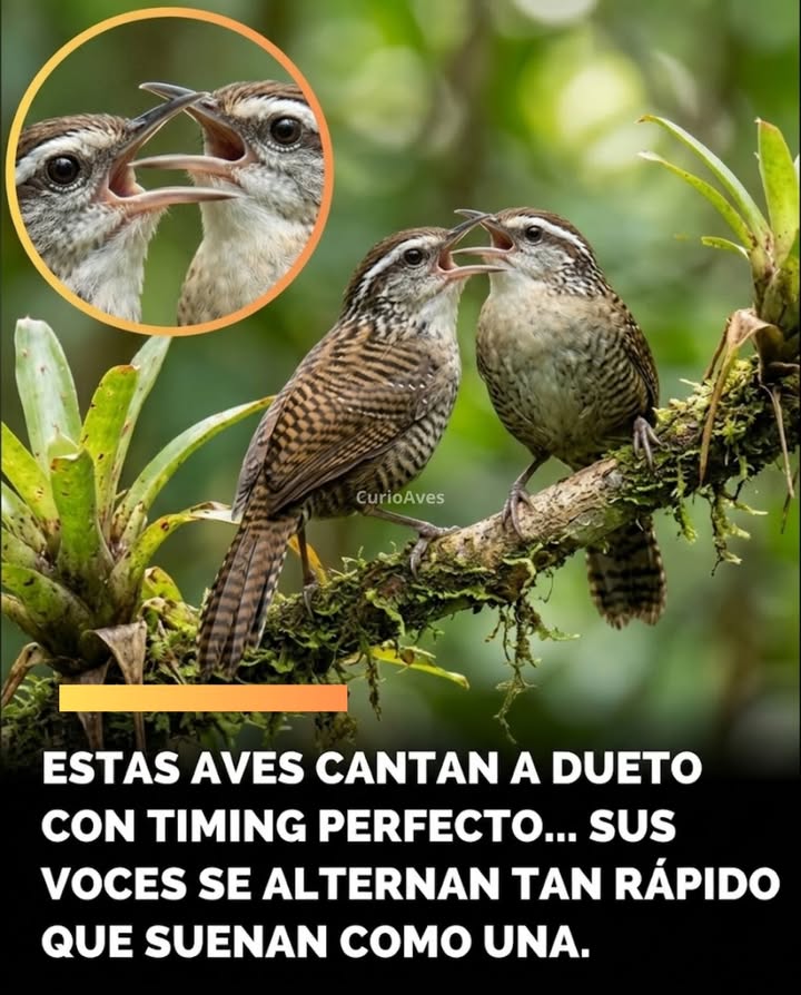 In the rainforests of America, a pair of birds remain hidden between the branches while a complex melody echoes through the vege...