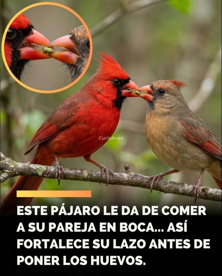 En los bosques, jardines y matorrales de Norteamérica, una pequeña escena se repite cada primavera