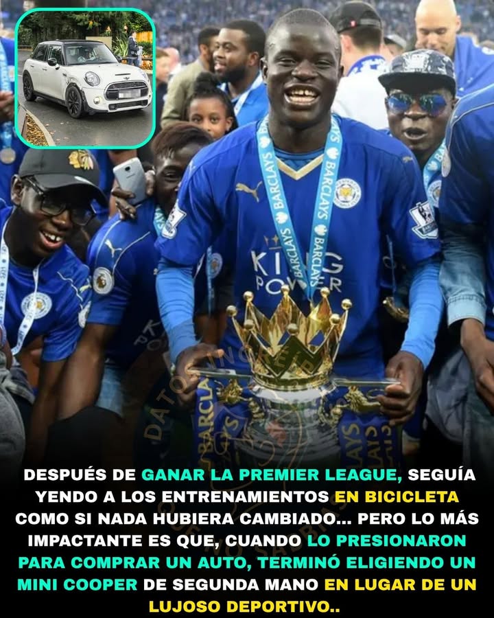 ⚽❤️ LA HUMILDAD DE KANTÉ