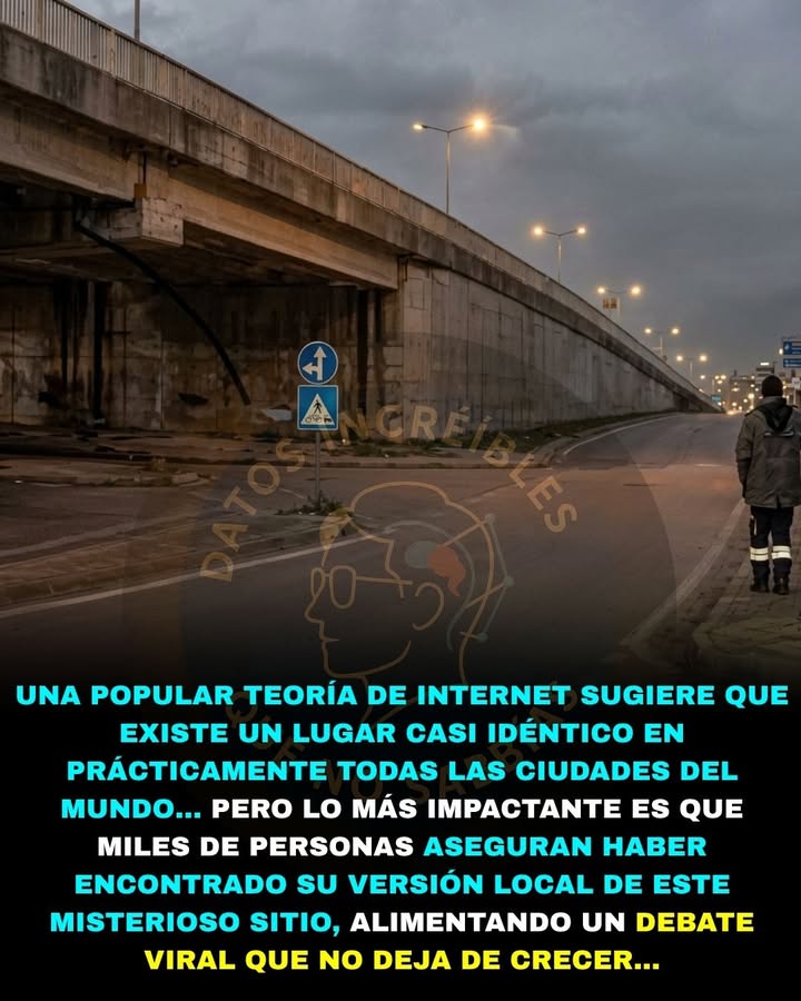 🌆🛣️🚨 EL MISTERIOSO LUGAR QUE PARECE EXISTIR EN TODAS LAS CIUDADES DEL MUNDO