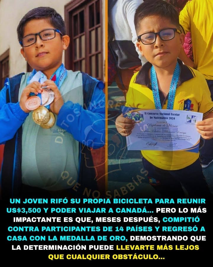 🚲🏆🚨 RIFÓ SU BICICLETA PARA CUMPLIR SU SUEÑO… Y TERMINÓ CONQUISTANDO EL MUNDO