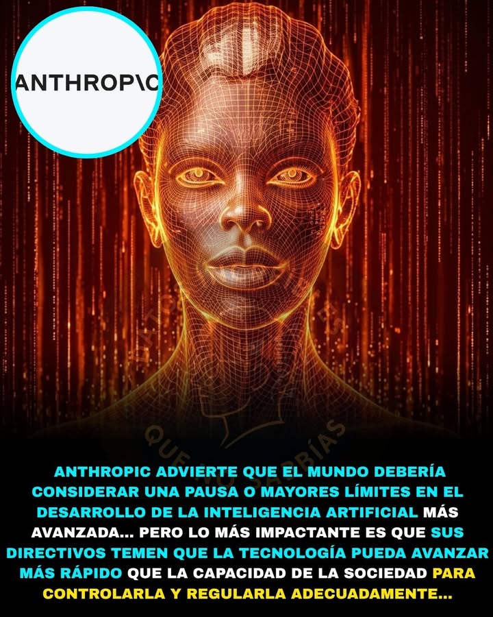 🤖⚠️🚨 UNA EMPRESA LÍDER EN IA PIDE FRENAR SU DESARROLLO… Y EL MUNDO YA DEBATE SUS VERDADERAS INTENCIONES
