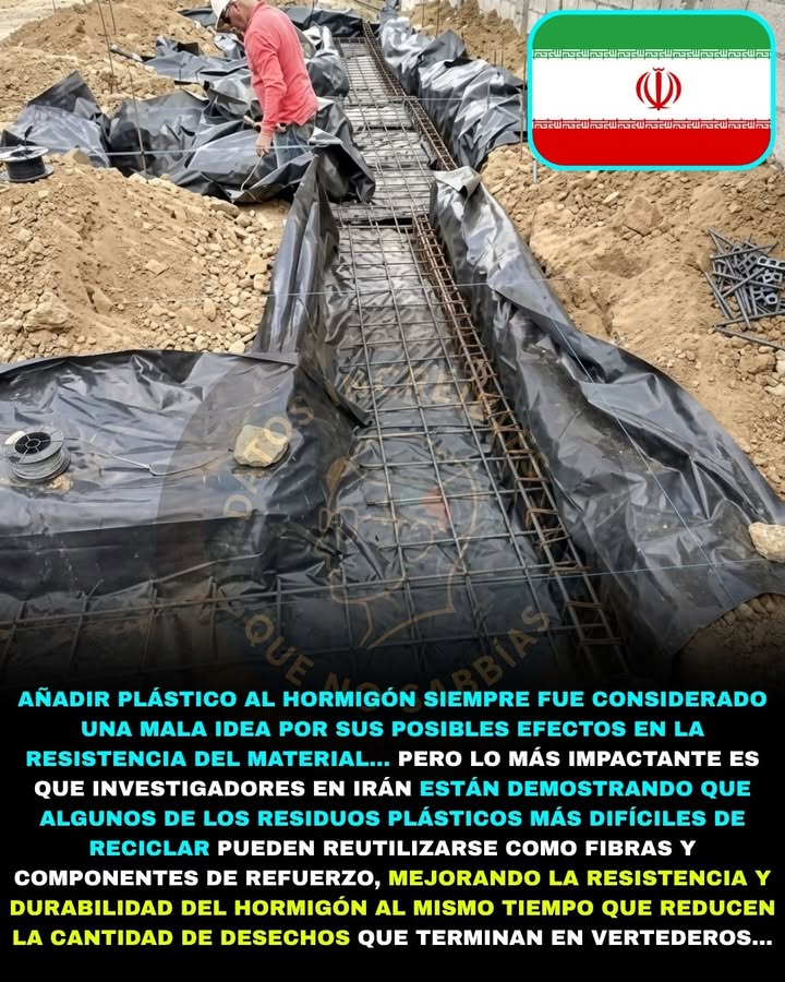 🏗️♻️🚨 DURANTE AÑOS MEZCLAR PLÁSTICO CON HORMIGÓN FUE UNA MALA IDEA… HASTA QUE UNOS CIENTÍFICOS ENCONTRARON LA FORMA DE HACERLO M...