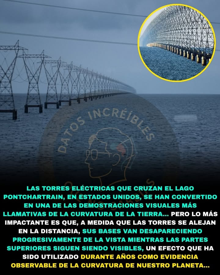 🌎⚡🗼 LAS TORRES QUE PERMITEN OBSERVAR LA CURVATURA DE LA TIERRA A SIMPLE VISTA