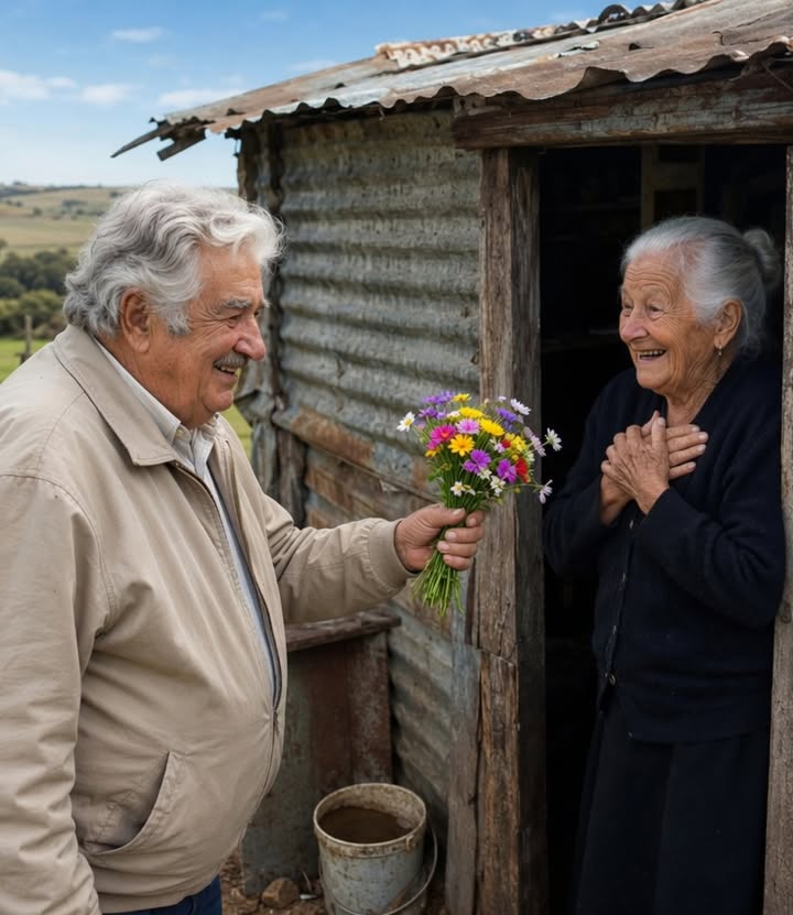 Después de 65 años, él volvió a verla en una casa de lámina, y la frase “yo siempre supe que llegarías lejos” convirtió aquel re...