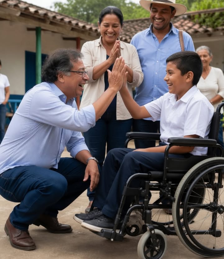 Una maestra rural vio llegar a un niño de 8 años en una silla hecha con tubos oxidados y llantas rotas; después de 23 años sopor...