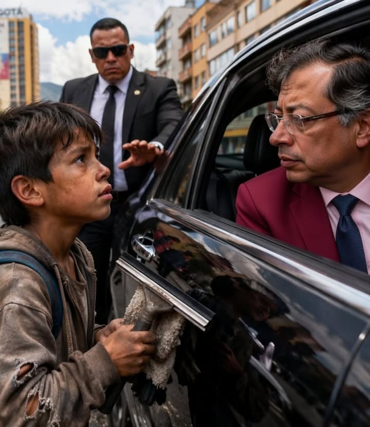 Un niño con zapatos rotos se acercó al hombre más poderoso del país sin saber quién era y le contó por qué guardaba cada moneda;...