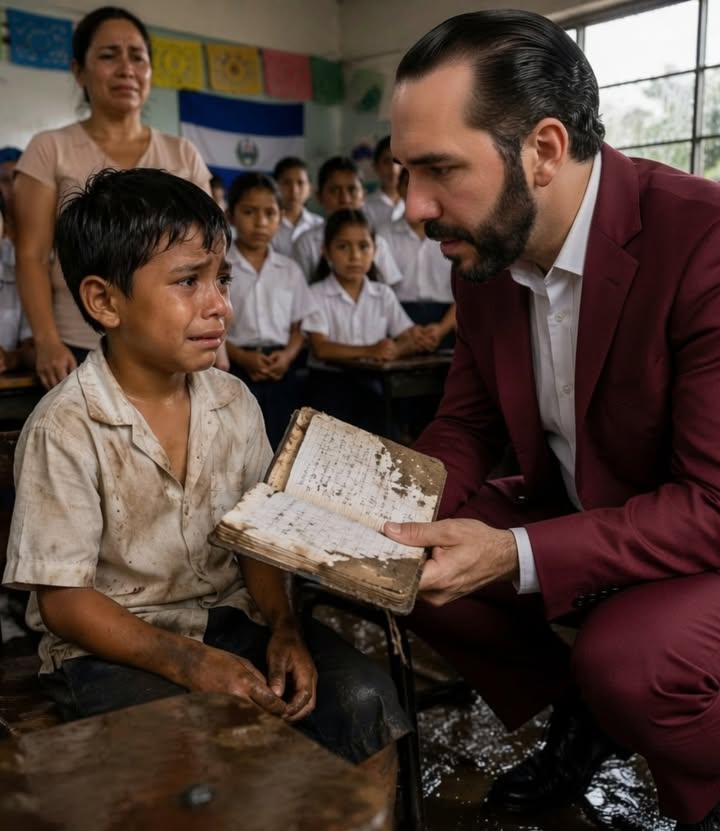 Un niño con el cuaderno destrozado es descubierto en plena visita presidencial, revelando una verdad oculta que paraliza a toda ...