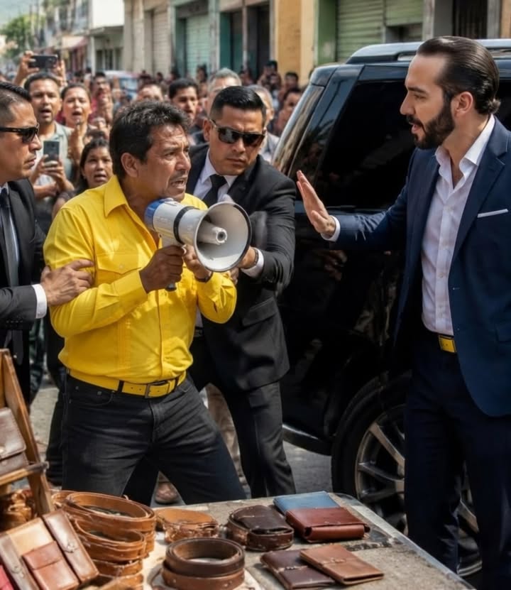 Un vendedor ambulante se planta frente a un convoy presidencial en plena calle y lo que grita desata un silencio que cambia todo