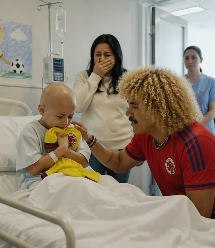 Un niño enfermo solo quería conocer a su ídolo antes de perder la esperanza, pero cuando preguntó “¿me reconocerá sin mi pelo?”,...