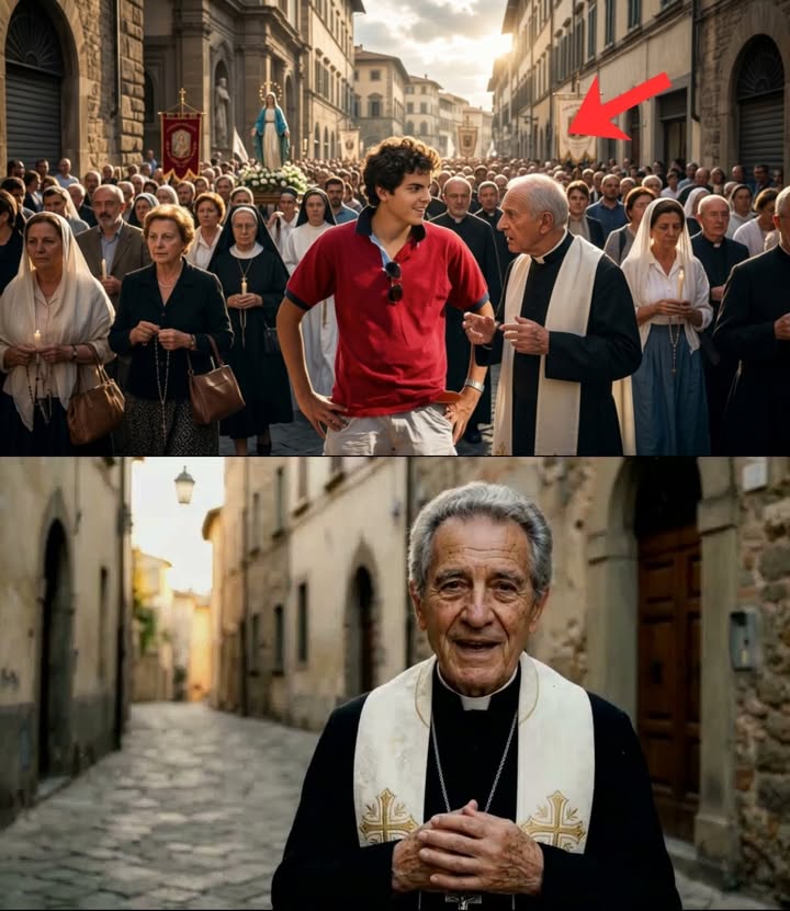 Un monaguillo desapareció durante la procesión… Carlo Acutis le dijo al sacerdote dónde buscar