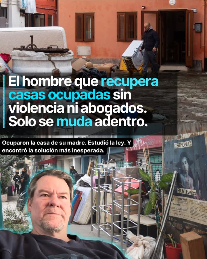 La casa de su madre fue ocupada ilegalmente
