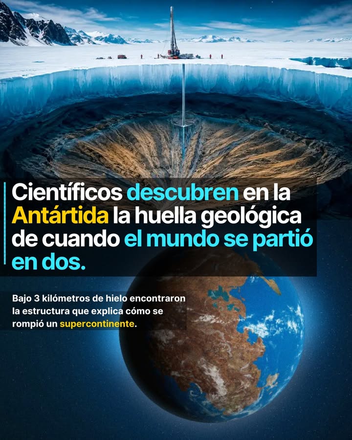 Bajo tres kilómetros de hielo en la Antártida, los científicos encontraron algo que llevaba millones de años esperando ser descu...