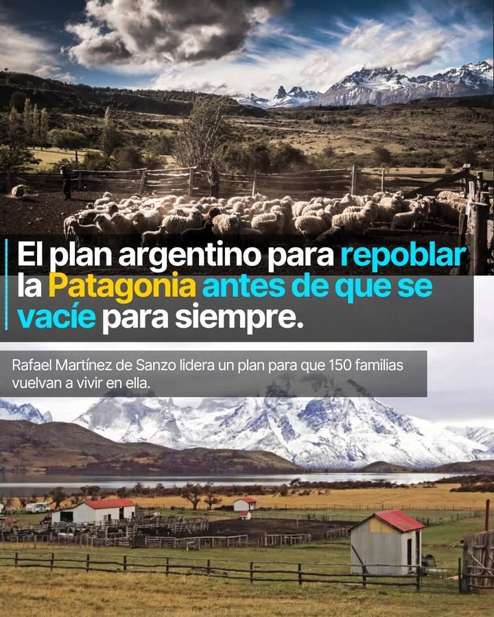 Rafael Martínez de Sanzo llegó a la Patagonia por primera vez hace más de treinta años
