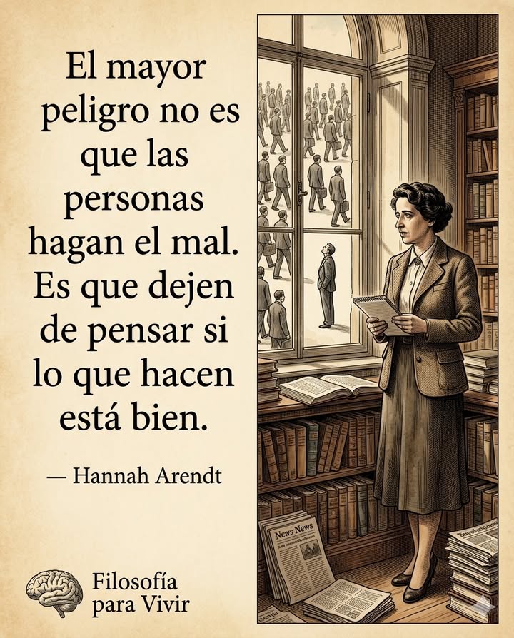 Hannah Arendt dedicó años a estudiar uno de los fenómenos más inquietantes de la historia humana