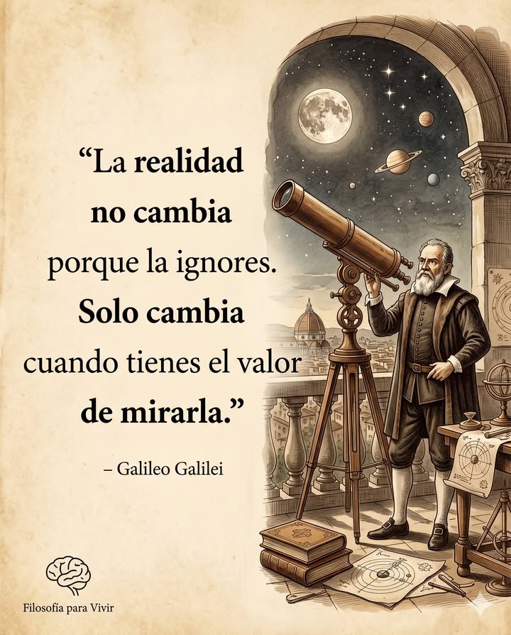 Galileo Galilei cambió la historia con un gesto aparentemente simple:
