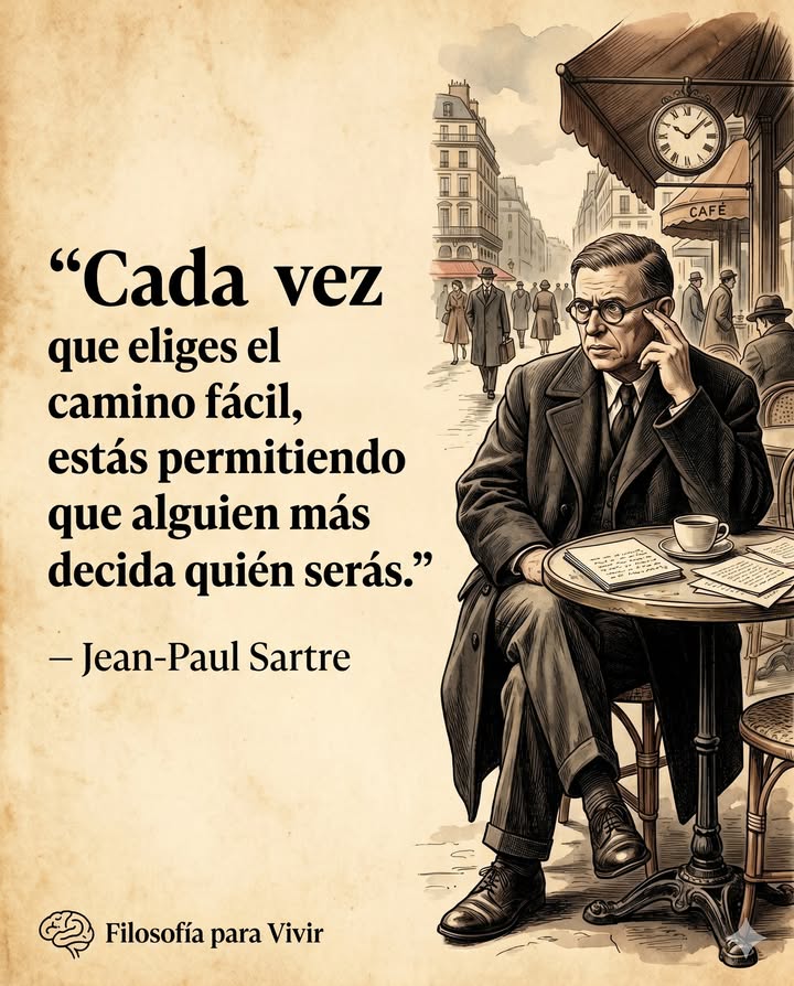 Jean-Paul Sartre defendió una idea que incomoda a muchas personas: