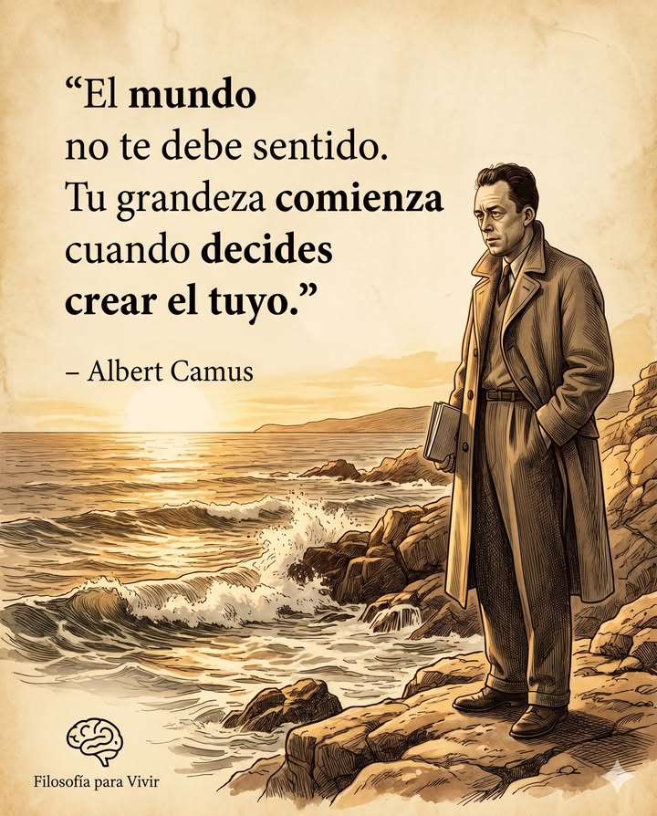 Albert Camus observó una realidad que muchas personas intentan evitar