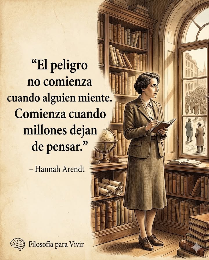 Hannah Arendt dedicó gran parte de su vida a estudiar uno de los fenómenos más inquietantes de la historia humana